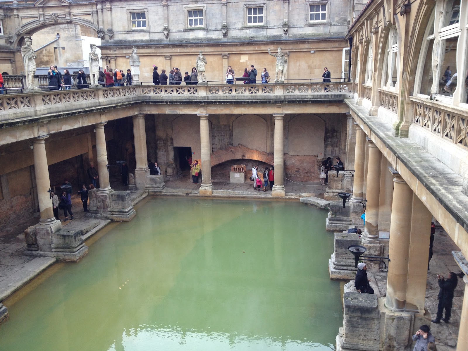 Roman baths | Humdrum Gogglings water bath diagram 